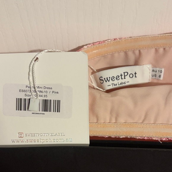 Sweet Pot the label size 6 strap less dress - Picture 5 of 5
